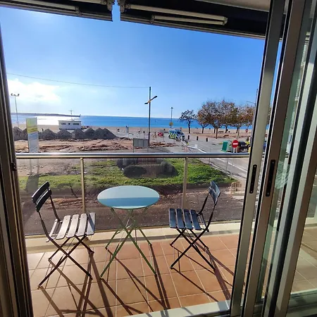 Con Vistas Al Mar Y Parking شقة بالاموس